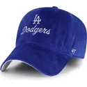 cap-izliekta-blue-adjustable-strap-clean-up-spirited-no-los-angeles-dodgers-mlb-no-47-brand