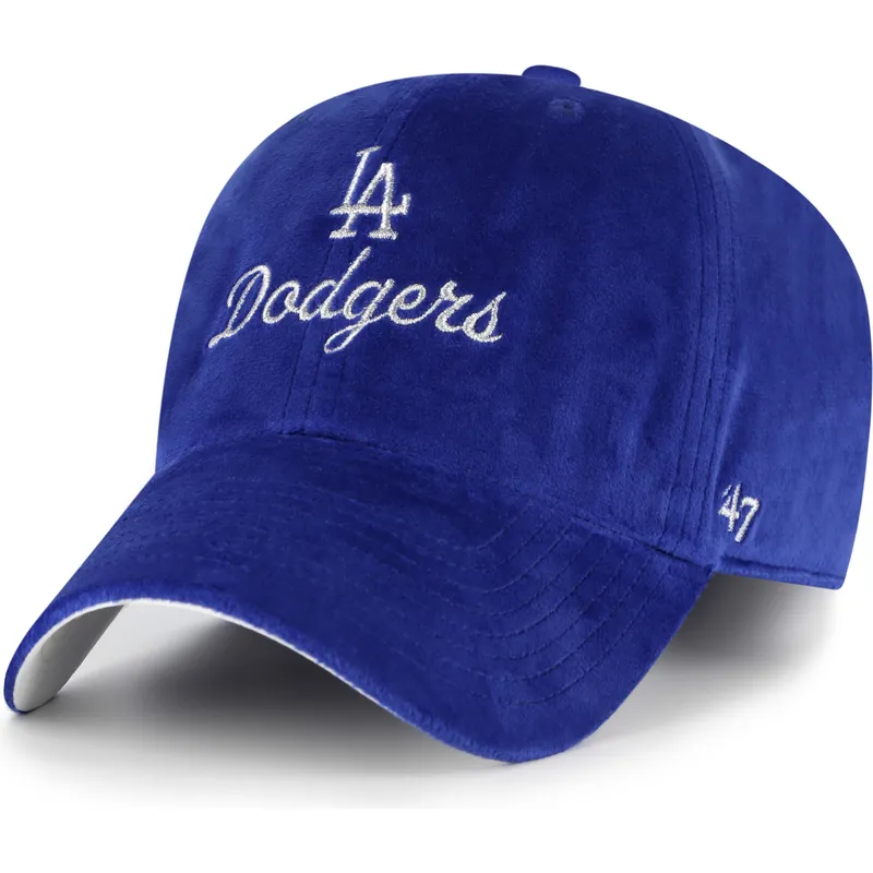 cap-izliekta-blue-adjustable-strap-clean-up-spirited-no-los-angeles-dodgers-mlb-no-47-brand