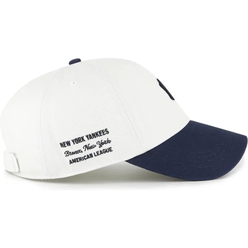 cepur-izliekta-bess-regulejama-lente-clean-up-contemporary-two-tone-no-new-york-yankees-mlb-no-47-brand