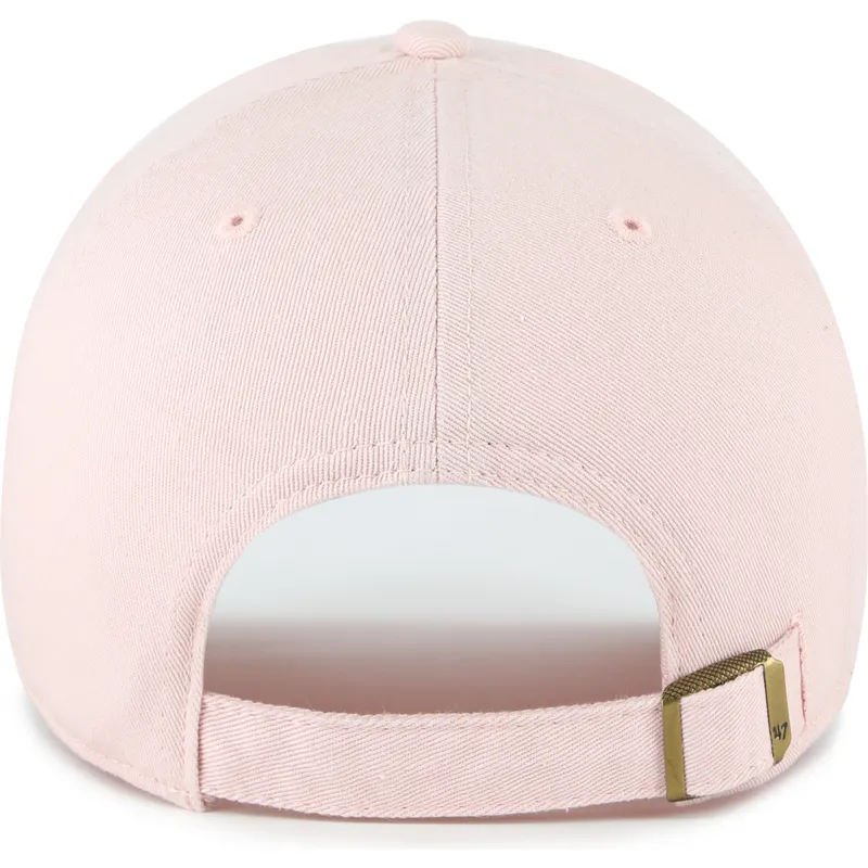 casquette-courbee-rose-ajustable-clean-up-love-base-runner-icon-47-brand