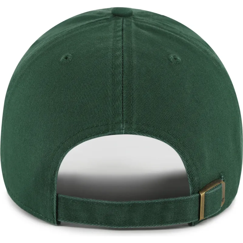 casquette-courbee-verte-ajustable-out-of-office-phrase-clean-up-base-runner-icon-47-brand