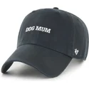 cap-izliekta-black-adjustable-strap-no-47-brand