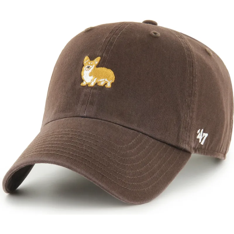 cap-izliekta-brown-adjustable-strap-no-47-brand