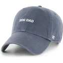 cepur-izliekta-tumsi-zils-regulejams-dog-dad-phrase-clean-up-base-runner-icon-no-47-brand