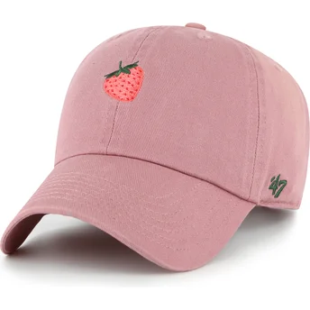 Cepur izliekta rozā regulējama lente no 47 Brand