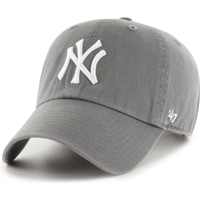 gra-bojd-justerbar-keps-clean-up-no-loop-label-fran-new-york-yankees-mlb-av-47-brand