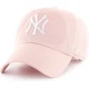 cepur-izliekta-roza-regulejams-clean-up-no-new-york-yankees-mlb-no-47-brand
