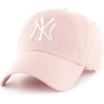 Cap izliekta pink adjustable strap Clean Up no New York Yankees MLB no 47 Brand