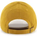 cepur-izliekta-dzeltens-regulejams-clean-up-flat-gold-no-new-york-yankees-mlb-no-47-brand