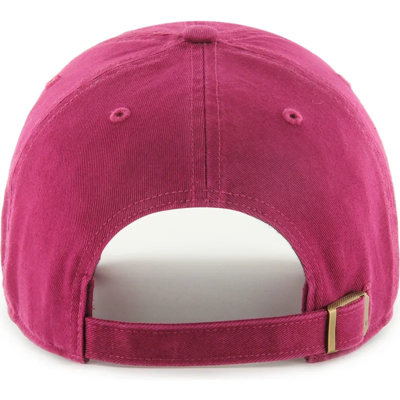 cap-izliekta-red-adjustable-strap-clean-up-galaxy-no-new-york-yankees-mlb-no-47-brand cap-izliekta-red-adjustable-strap-clean-up-galaxy-no-new-york-yankees-mlb-no-47-brand