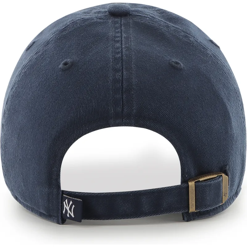cepur-izliekta-tumsi-zils-regulejams-clean-up-no-new-york-yankees-mlb-no-47-brand