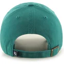 cap-izliekta-green-adjustable-strap-clean-up-tailgate-teal-no-new-york-yankees-mlb-no-47-brand