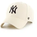 casquette-courbee-beige-ajustable-mvp-legend-new-york-yankees-mlb-47-brand