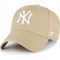 khaki-verstellbare-curved-cap-mvp-legend-der-new-york-yankees-mlb-von-47-brand