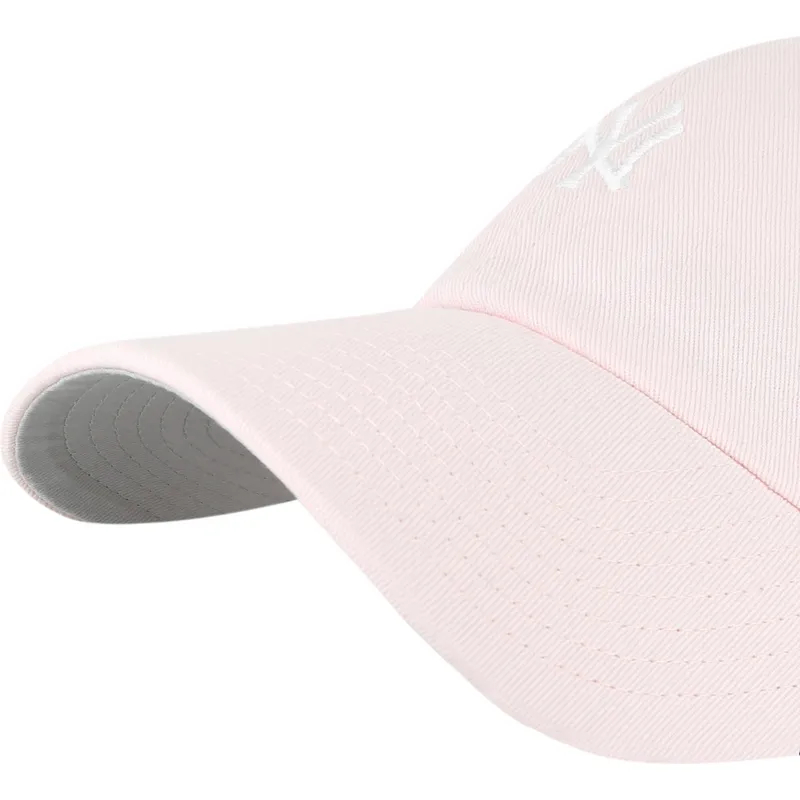 cap-izliekta-pink-adjustable-strap-claro-clean-up-base-runner-no-new-york-yankees-mlb-no-47-brand cap-izliekta-pink-adjustable-strap-claro-clean-up-base-runner-no-new-york-yankees-mlb-no-47-brand