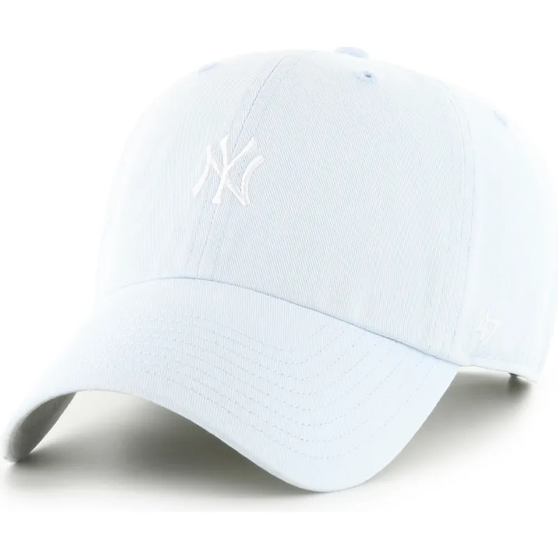 cap-izliekta-blue-adjustable-strap-claro-clean-up-base-runner-no-new-york-yankees-mlb-no-47-brand