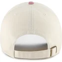 cap-izliekta-beige-adjustable-strap-rosa-clean-up-base-runner-two-tone-no-new-york-yankees-mlb-no-47-brand
