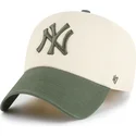 cepur-izliekta-bess-regulejams-clean-up-two-tone-no-loop-label-no-new-york-yankees-mlb-no-47-brand