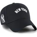 cap-izliekta-navy-blue-adjustable-strap-mvp-ballpark-script-shot-no-new-york-yankees-mlb-no-47-brand