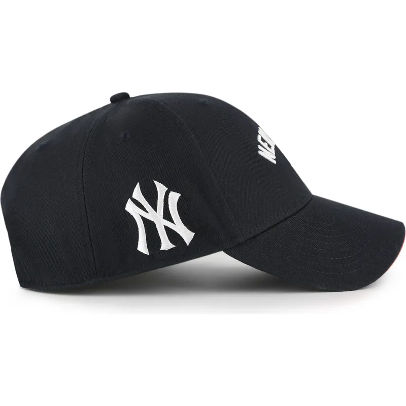 cepur-izliekta-tumsi-zils-regulejams-mvp-ballpark-script-shot-no-new-york-yankees-mlb-no-47-brand