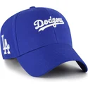 cap-izliekta-blue-adjustable-strap-mvp-ballpark-script-shot-no-los-angeles-dodgers-mlb-no-47-brand