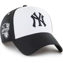 cap-izliekta-black-snapback-mvp-replica-sure-shot-no-new-york-yankees-mlb-no-47-brand