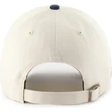 beige-und-marineblaue-verstellbare-gebogene-kappe-clean-up-base-runner-sure-shot-two-tone-der-new-york-yankees-mlb-von-47-brand
