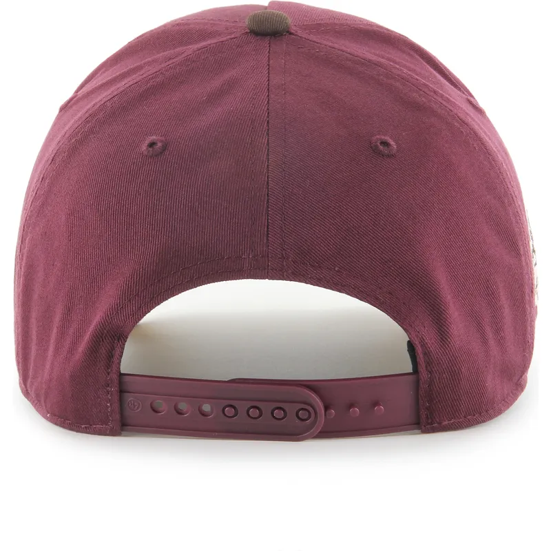cepur-izliekta-sarkans-snapback-mvp-dt-sure-shot-two-tone-cotton-no-los-angeles-dodgers-mlb-no-47-brand