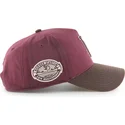 cap-izliekta-red-snapback-granate-mvp-dt-sure-shot-two-tone-cotton-no-los-angeles-dodgers-mlb-no-47-brand