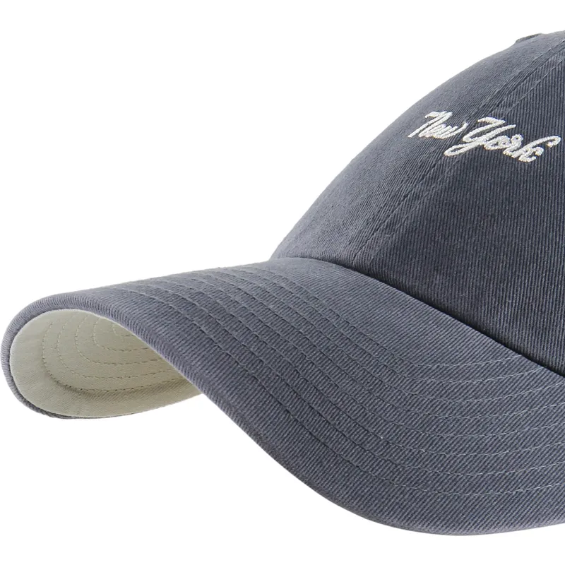 cepur-izliekta-tumsi-zils-regulejams-clean-up-base-runner-script-no-new-york-yankees-mlb-no-47-brand
