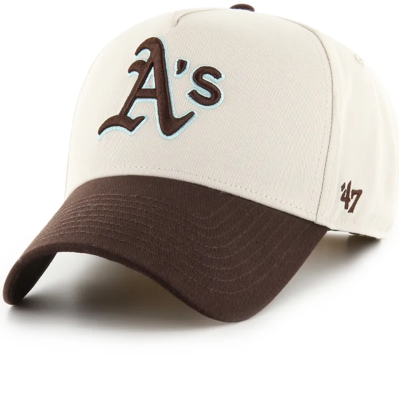 cepur-izliekta-bess-snapback-mvp-dt-sure-shot-two-tone-cotton-no-oakland-athletics-mlb-no-47-brand