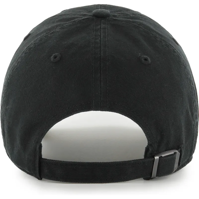 cap-izliekta-black-adjustable-strap-clean-up-base-runner-script-no-new-york-yankees-mlb-no-47-brand