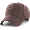 cepur-izliekta-bruns-snapback-mvp-no-new-york-yankees-mlb-no-47-brand