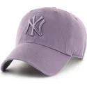 cepur-izliekta-violets-regulejams-clean-up-iris-no-new-york-yankees-mlb-no-47-brand