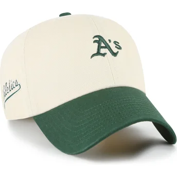 Cepur izliekta bēšs regulējams Clean Up Base Runner Sure Shot Two Tone no MLB no 47 Brand