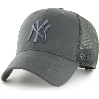 Cepur izliekta truckeris pelēks snapback MVP Branson no New York Yankees MLB no 47 Brand