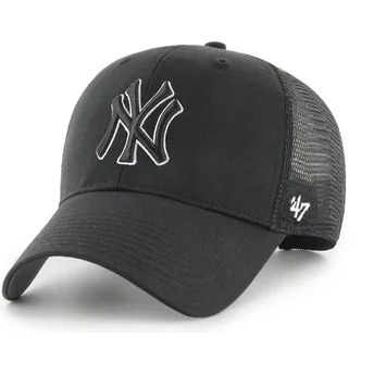 Cepur izliekta šoferis melns snapback Outline MVP Branson no New York Yankees MLB no 47 Brand