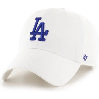 Cap izliekta white adjustable strap Clean Up no Los Angeles Dodgers MLB no 47 Brand