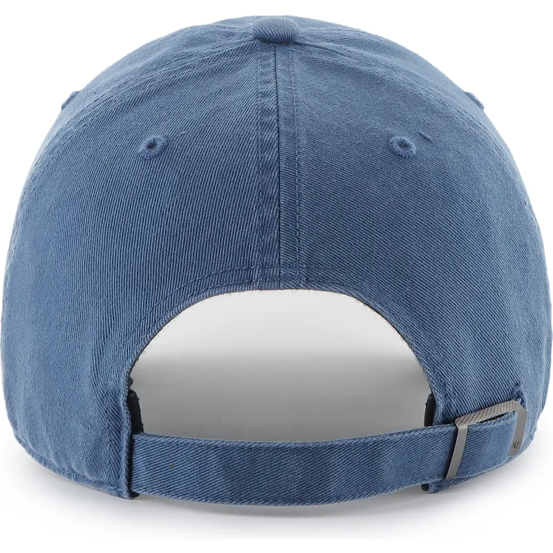 47-brand-curved-brim-clean-up-base-runner-new-york-yankees-mlb-blue-adjustable-cap