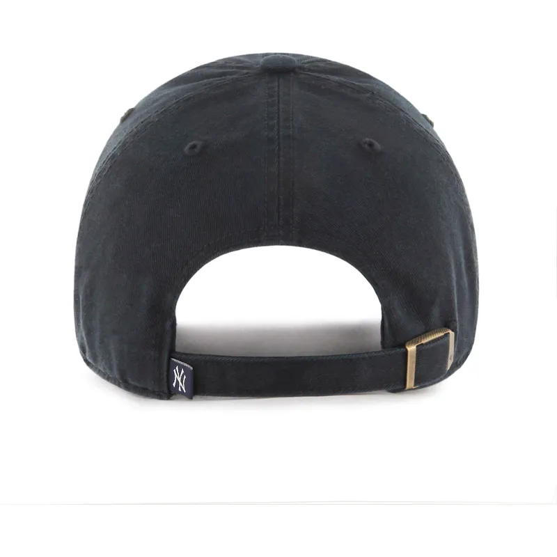 cepur-izliekta-melns-regulejama-lente-clean-up-no-new-york-yankees-mlb-no-47-brand