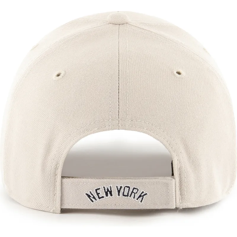 cap-izliekta-beige-adjustable-strap-mvp-no-new-york-yankees-mlb-no-47-brand