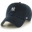 cap-izliekta-navy-blue-adjustable-strap-clean-up-base-runner-mini-no-new-york-yankees-mlb-no-47-brand
