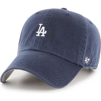 Cepur izliekta tumši zils regulējams Clean Up Base Runner no Los Angeles Dodgers MLB no 47 Brand