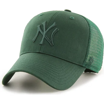 Cepur izliekta truckeris zaļš snapback MVP Branson no New York Yankees MLB no 47 Brand