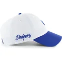 cap-izliekta-white-adjustable-strap-clean-up-vista-mini-two-tone-no-los-angeles-dodgers-mlb-no-47-brand