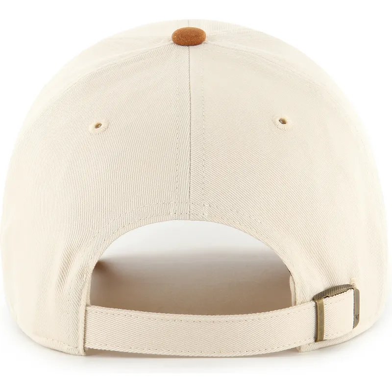 cap-izliekta-beige-adjustable-strap-marron-clean-up-mini-script-suede-visor-no-oakland-athletics-mlb-no-47-brand cap-izliekta-beige-adjustable-strap-marron-clean-up-mini-script-suede-visor-no-oakland-athletics-mlb-no-47-brand