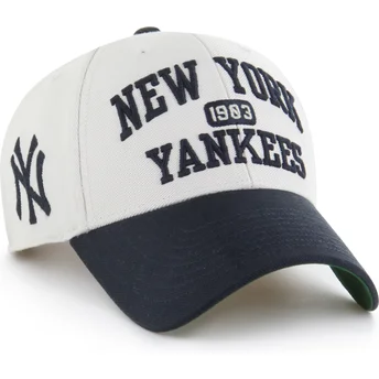 Cap izliekta beige adjustable strap MVP Broke Line no New York Yankees MLB no 47 Brand