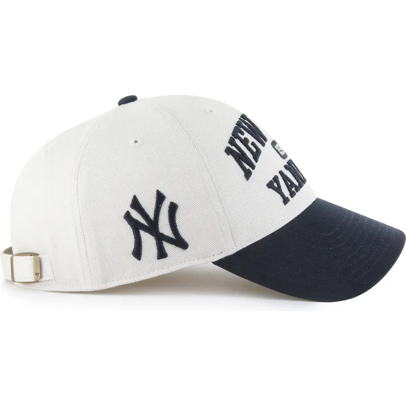 czapka-z-daszkiem-bezowo-granatowa-regulowana-mvp-broke-line-new-york-yankees-mlb-od-47-brand