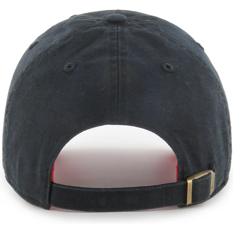 cepur-izliekta-melns-regulejams-clean-up-heart-icon-no-new-york-yankees-mlb-no-47-brand