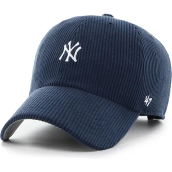 Cepur izliekta tumši zils regulējama lente Clean Up Cord Base Runner no New York Yankees MLB no 47 Brand